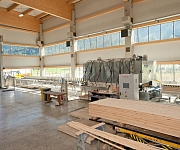 GLT & CLT Solid Wood Panel and Beam Lamination Line